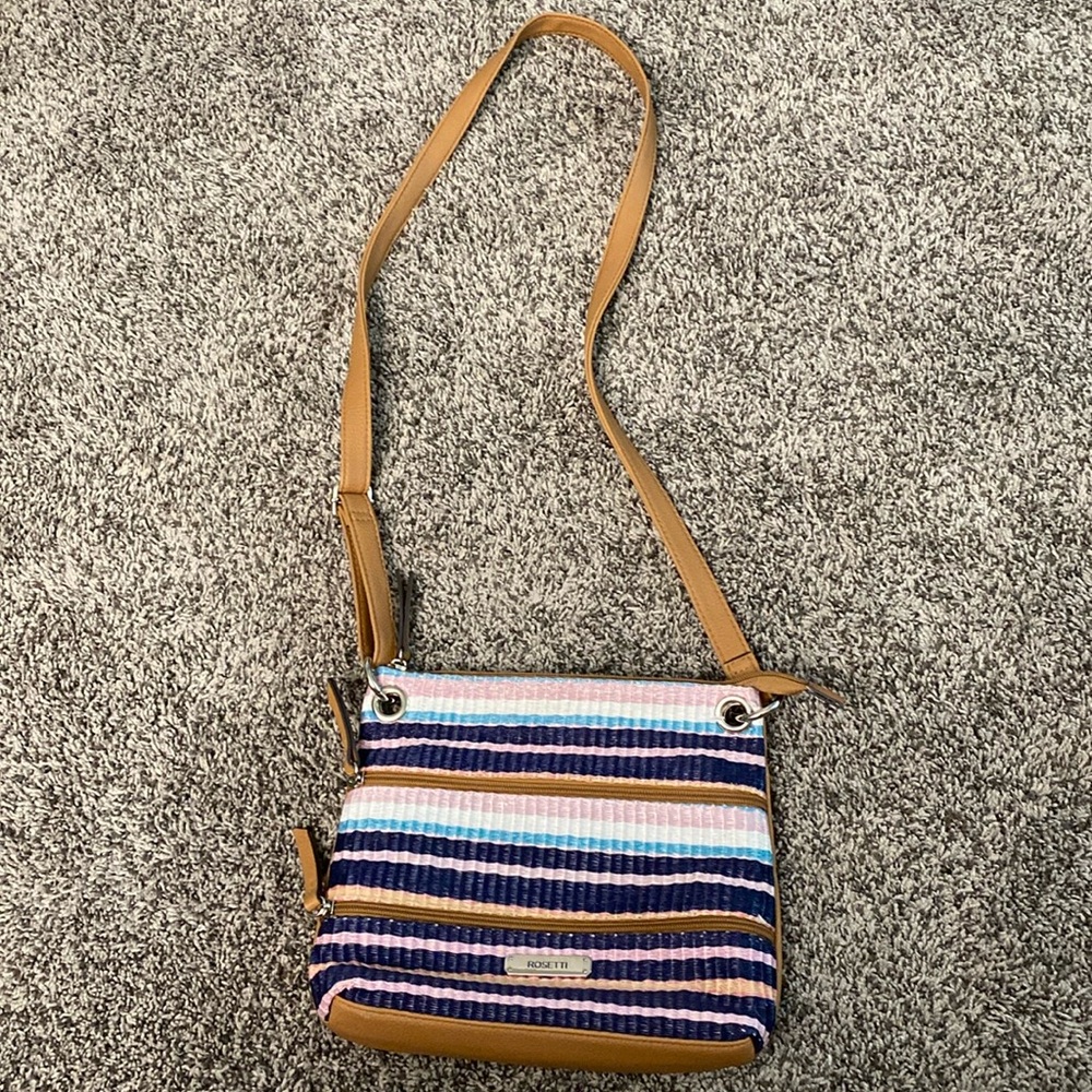 ROSETTI stitched design purse NWOT